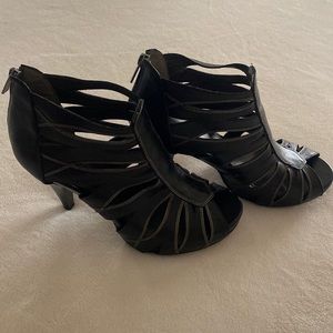 Ladies Open Toe Booties